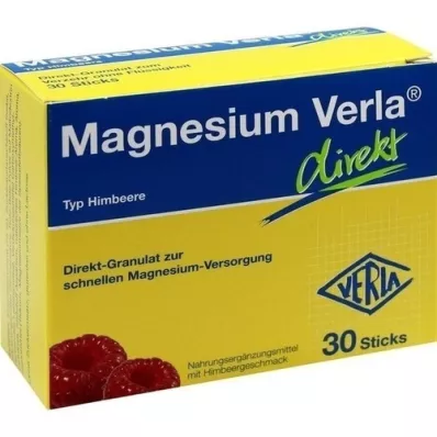 MAGNESIUM VERLA direktne granule malina, 30 kom