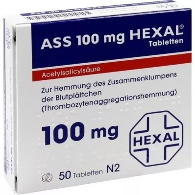 ASS 100 HEXAL tableta, 50 kom