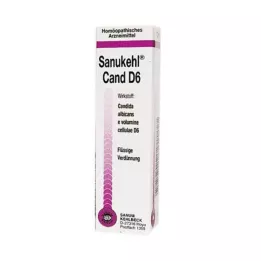 SANUKEHL Cand D 6 kapi, 10 ml
