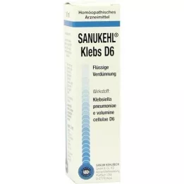 SANUKEHL Klebs D 6 kapi, 10 ml