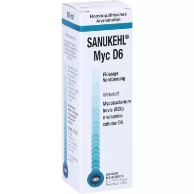 SANUKEHL Myc D 6 kapi, 10 ml