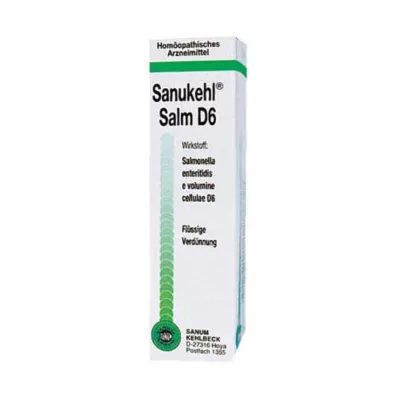 Sanukehl Salm D 6 kapi, 10 ml Sanukehl Salm D 6 kapi, 10 ml