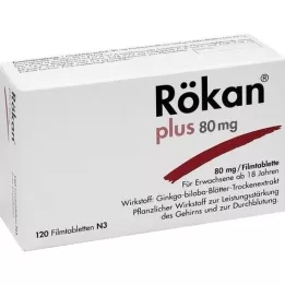 RÖKAN Plus 80 mg filmom obložene tablete, 120 kom