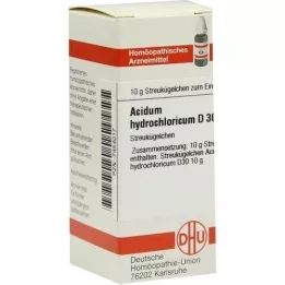 ACIDUM HYDROCHLORICUM D 30 globula, 10 g