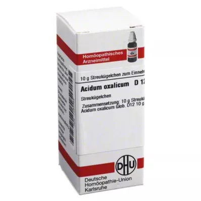 DHU Acidum oxalicum D 12 globula, 10 g