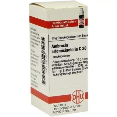 AMBROSIA ARTEMISIAEFOLIA C 30 globula, 10 g