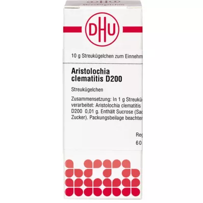 ARISTOLOCHIA CLEMATITIS D 200 globula, 10 g