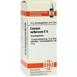 CALCIUM SULFURICUM C 6 globula, 10 g