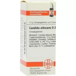 CANDIDA ALBICANS D 200 globula, 10 g