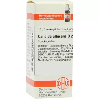 CANDIDA ALBICANS D 200 globula, 10 g CANDIDA ALBICANS D 200 globula, 10 g