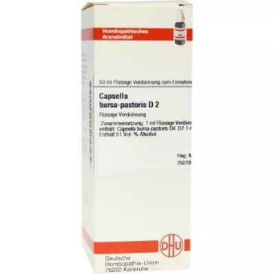 Capsella Bursa Prošlost.D2 razrjeđenje (50 ml)