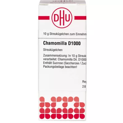 CHAMOMILLA D 1000 globula, 10 g