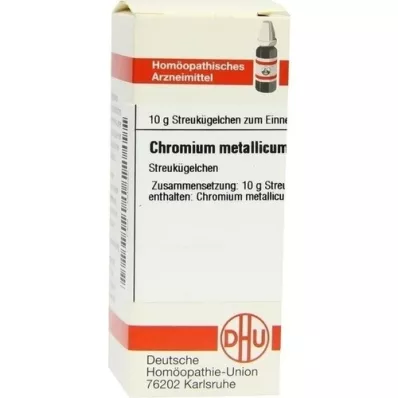 CHROMIUM METALLICUM D 12 globula, 10 g