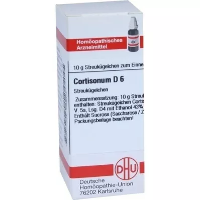 CORTISONUM D 6 globula, 10 g