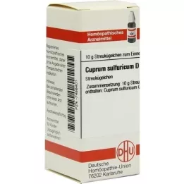 CUPRUM SULFURICUM D 12 globula, 10 g