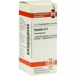 DIGITALIS D 2 globule, 10 g