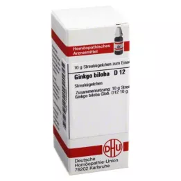 GINKGO BILOBA D 12 globula, 10 g
