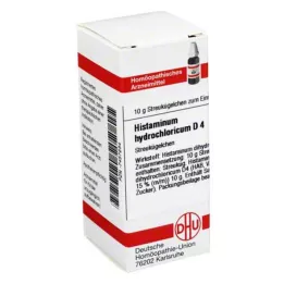 HISTAMINUM hidrokloric D 4 globule, 10 g