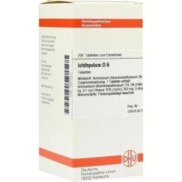 ICHTHYOLUM D 6 tableta, 200 kom