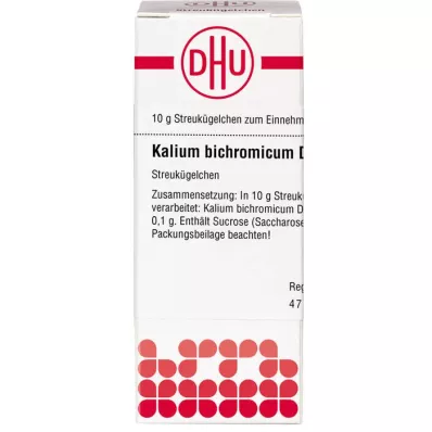 KALIUM BICHROMICUM D 1000 globula, 10 g