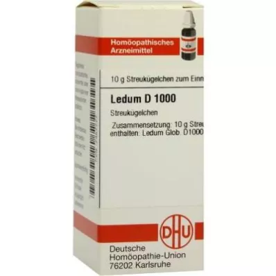 LEDUM D 1000 globula, 10 g