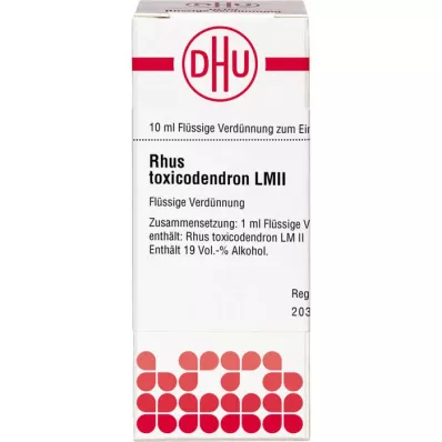 RHUS TOXICODENDRON LM II Razrjeđenje, 10 ml