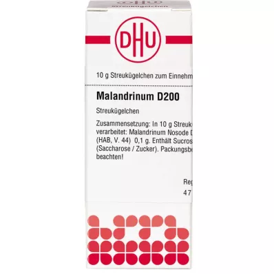 MALANDRINUM D 200 globula, 10 g