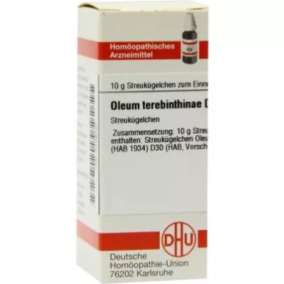 OLEUM TEREBINTHINAE D 30 globula, 10 g