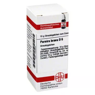 PAREIRA BRAVA D 6 globula, 10 g