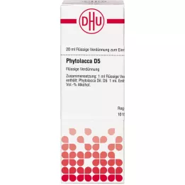 PHYTOLACCA D 5 Razrjeđenje, 20 ml