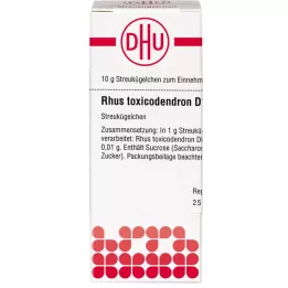 RHUS TOXICODENDRON D 1000 globula, 10 g