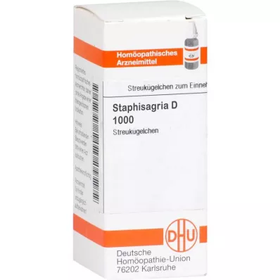 STAPHISAGRIA D 1000 globula, 10 g