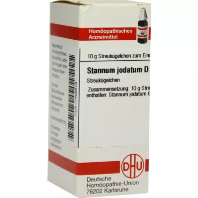 STANNUM JODATUM D 12 globula, 10 g