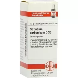 STRONTIUM CARBONICUM D 30 globula, 10 g