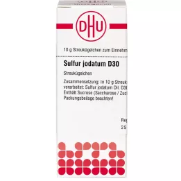 SULFUR JODATUM D 30 globula, 10 g