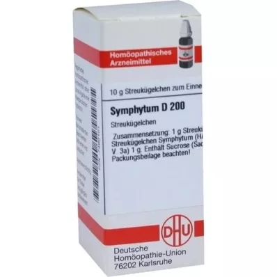 SYMPHYTUM D 200 globula, 10 g