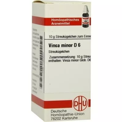 VINCA MINOR D 6 globula, 10 g