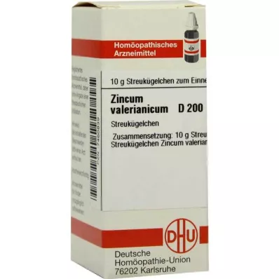 DHU Zincum valerianicum D 200 Gl, 10 g