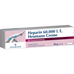 HEPARIN 60.000 Heumann krema, 40 g