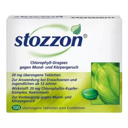 STOZZON Hlorofilom obložene tablete, 100 kom