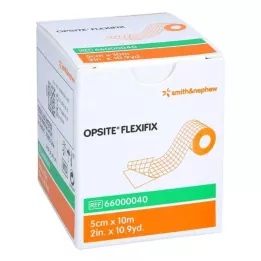 OPSITE Flexifix PU-folija 5 cmx10 m nesterilna, 1 kom