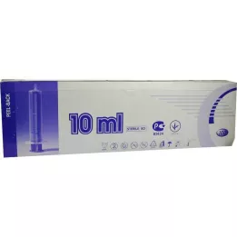 SPRITZE 10 ml 2-dijelni Luer ekscentar, 100 kom