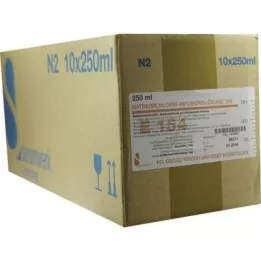 NATRIUMCHLORID Inf.otopina 154, 10X250 ml