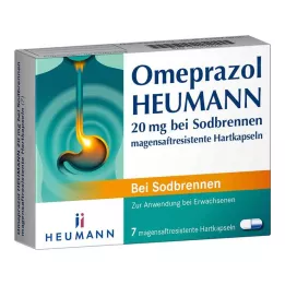OMEPRAZOL Heumann 20 mg b.Sodbr.magensaftr.Hardk., 7 kom