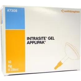 INTRASITE Gel hidrogel čistač rana, 10X8 g