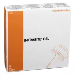 INTRASITE Gel hidrogel čistač rana, 10X8 g