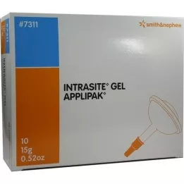 INTRASITE Gel hidrogel čistač rana, 10X15 g