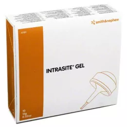 INTRASITE Gel hidrogel čistač rana, 10X15 g