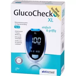 GLUCOCHECK XL Set mjerača glukoze u krvi mg/dl, 1 kom