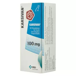 KARSIVAN 100 filmom obloženih tableta za pse, 60 kom